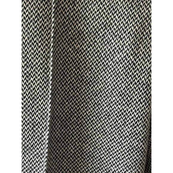 Ann Taylor LOFT Size 2 Black White Tweed Dress Pants Bootcut Wool Lined - Picture 5 of 9